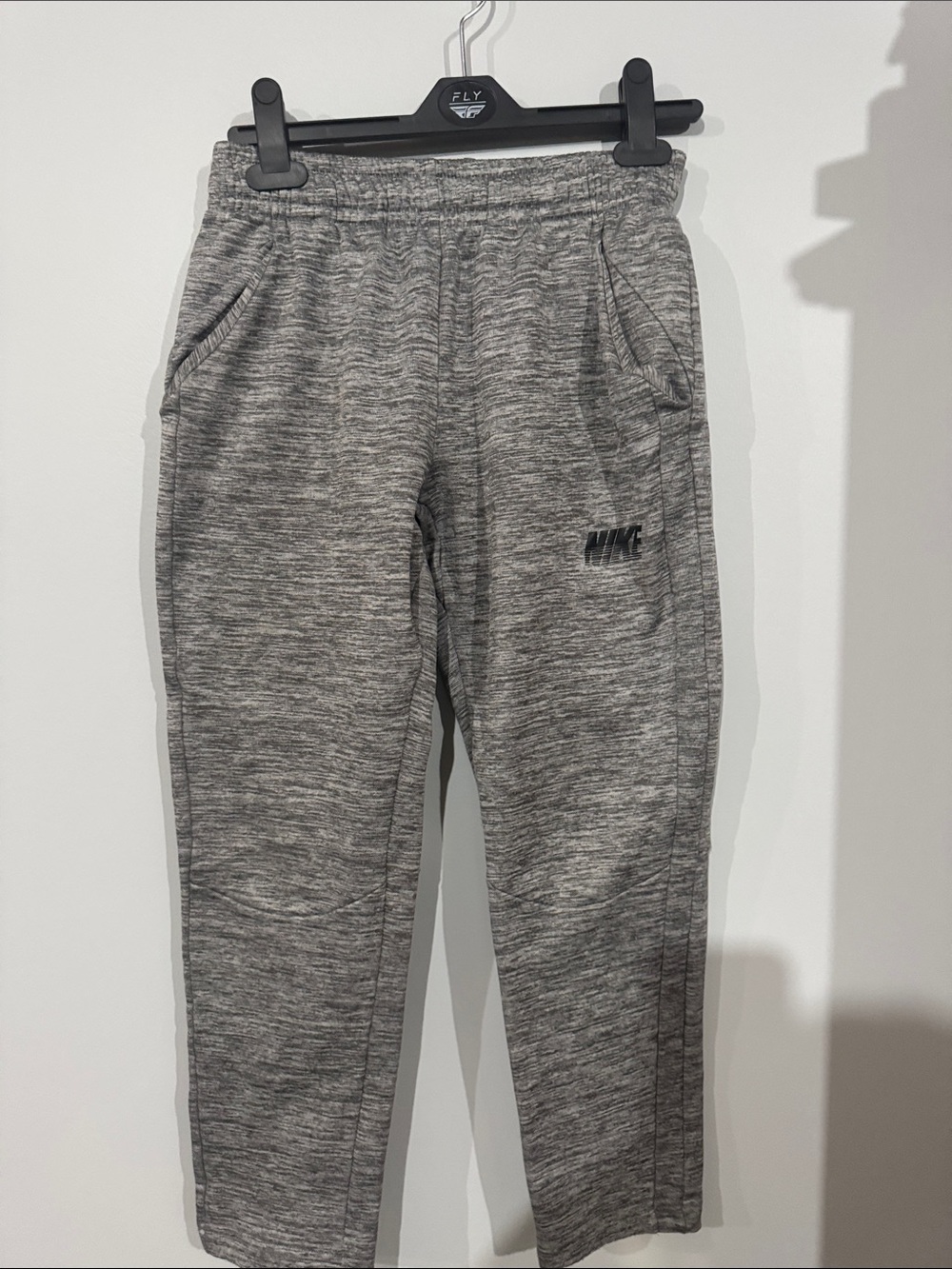 Nike Kids Grey Heather Athletic Joggers
